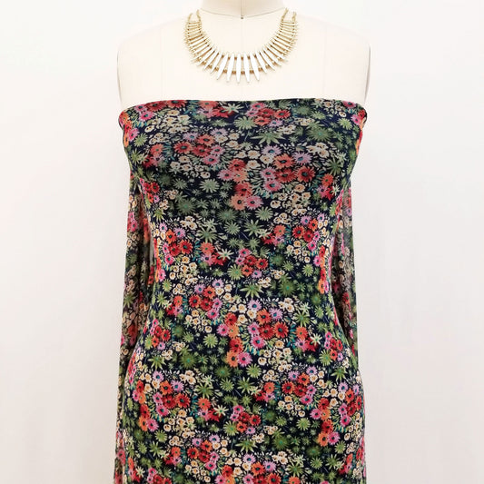 P-1759-453-NAVY-RED - PRINTED POLY POWER MESH 92%POLY 8%SPANDEX