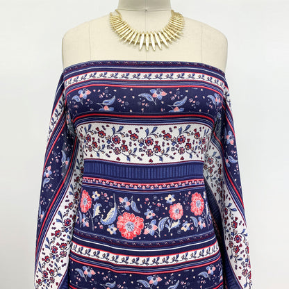 P-176-636-NAVY-RED-PRINTED-CREPON-100%-RAYON-CREPON