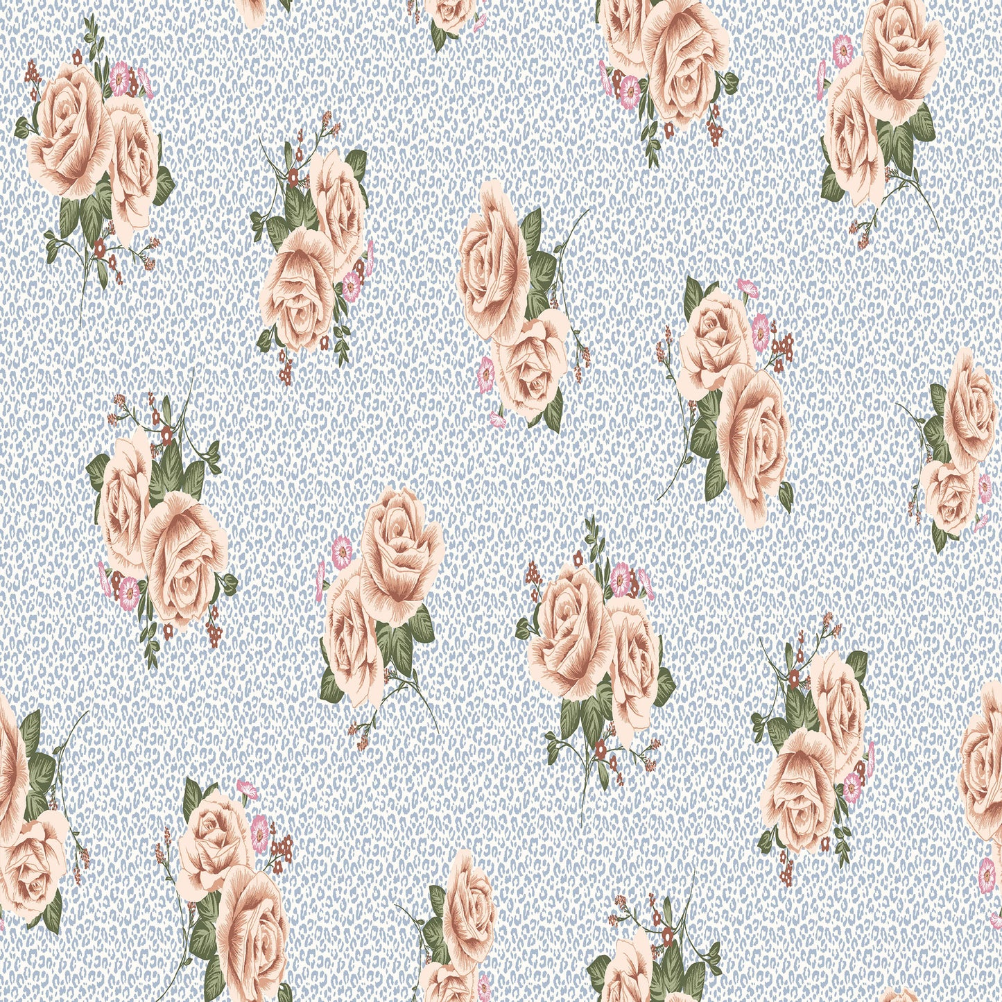 P-1763-668-BLUE-ROSE-GOLD - PRINTED DTY 92% POLY 8% SPANDEX DTY DOUBLE SIDED BRUSH