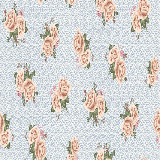 P-1763-668-BLUE-ROSE-GOLD - PRINTED DTY 92% POLY 8% SPANDEX DTY DOUBLE SIDED BRUSH