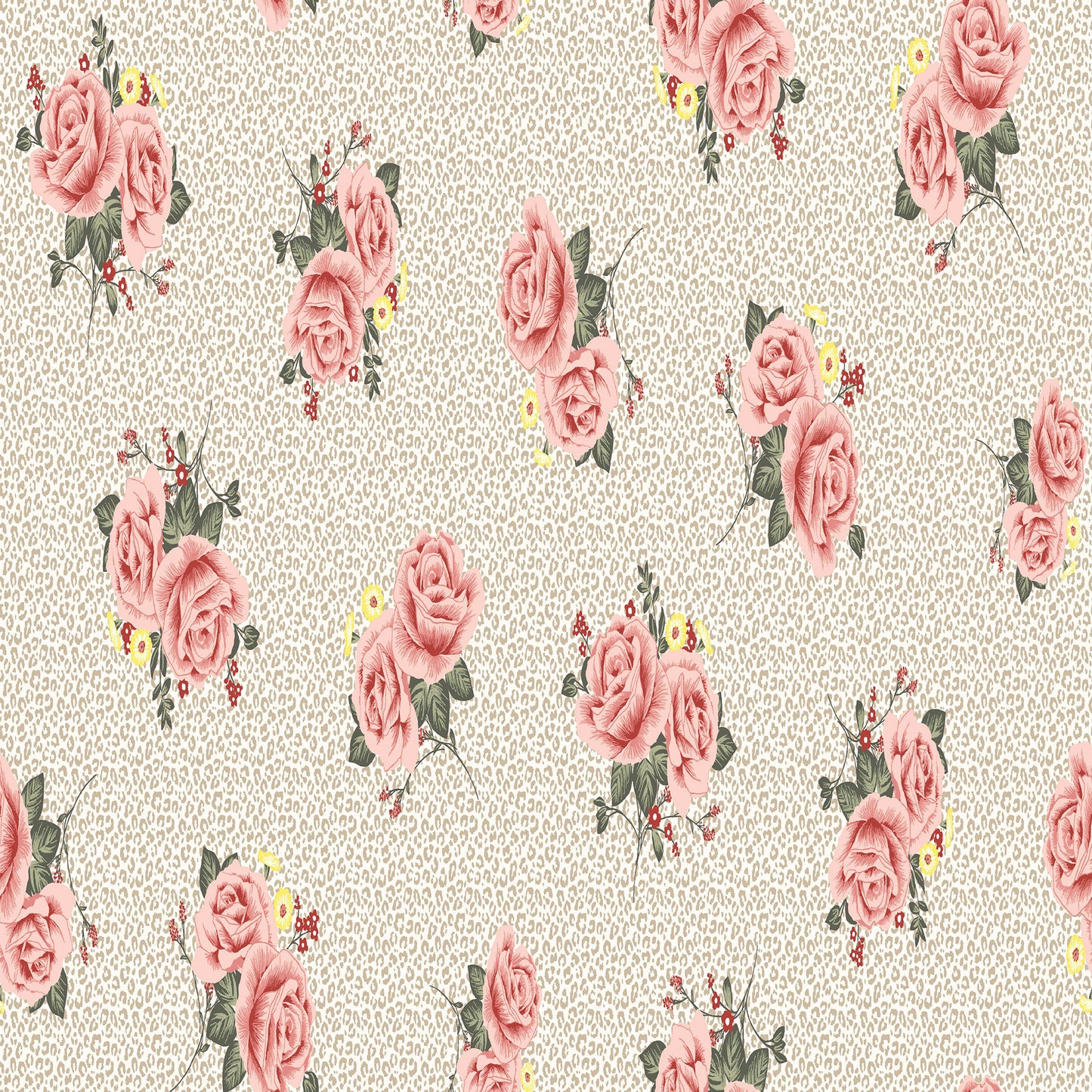 P-1763-668-TAUPE-BLUSH - PRINTED DTY 92% POLY 8% SPANDEX DTY DOUBLE SIDED BRUSH