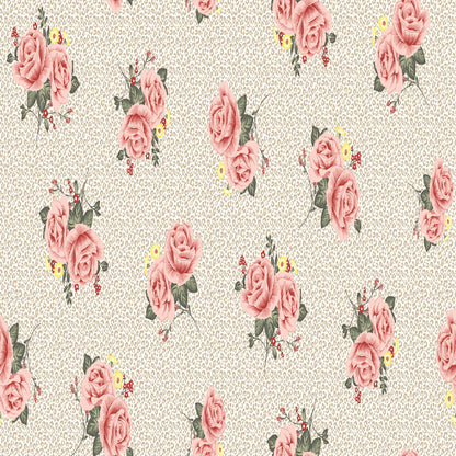 P-1763-668-TAUPE-BLUSH - PRINTED DTY 92% POLY 8% SPANDEX DTY DOUBLE SIDED BRUSH