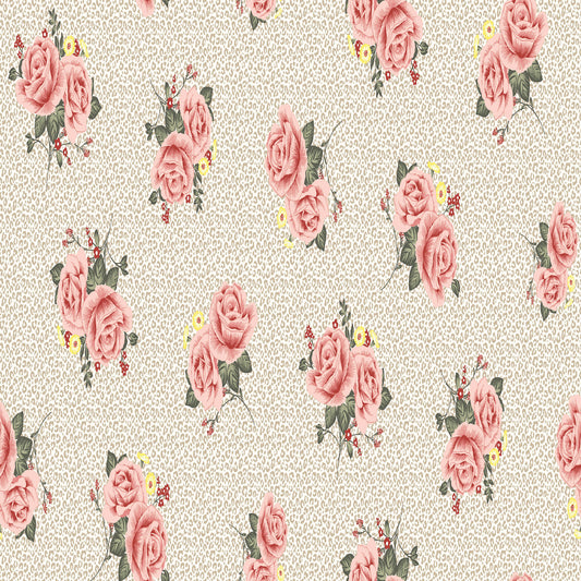 P-1763-668-TAUPE-BLUSH - PRINTED DTY 92% POLY 8% SPANDEX DTY DOUBLE SIDED BRUSH