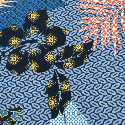 P-1797-450-BLUE-BLACK - PRINTED ITY 96% POLY 4% SPANDEX