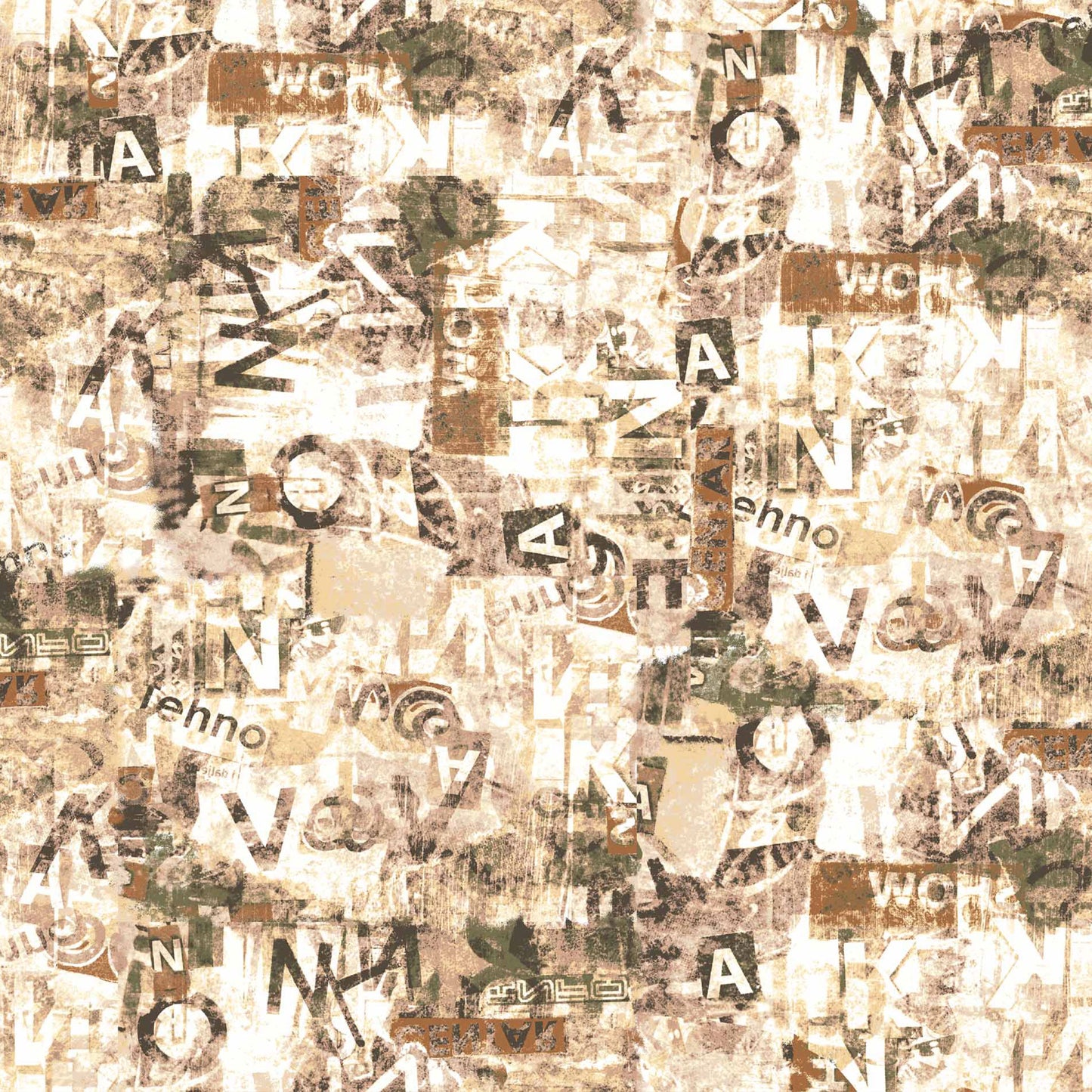 P-1798-453-HAZEL-OLIVE - PRINTED POLY POWER MESH 92%POLY 8%SPANDEX