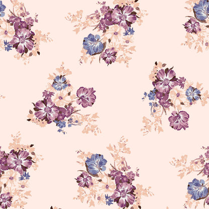 P-180-501-PINK-SALT-MAUVE - PRINTED 100% POLYESTER HI MULTI CHIFFON WASH