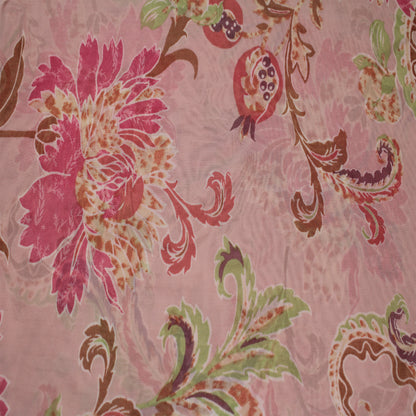 P-1800-453-BLUSH-PINK-CARNATION - PRINTED POLY POWER MESH 92%POLY 8%SPANDEX