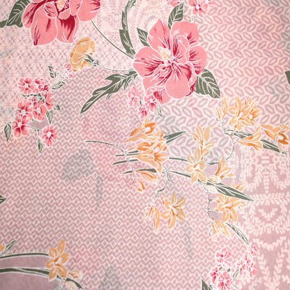 P-1804-456-BLUSH-PINK - PRINTED STRETCH SATIN 100% POLY