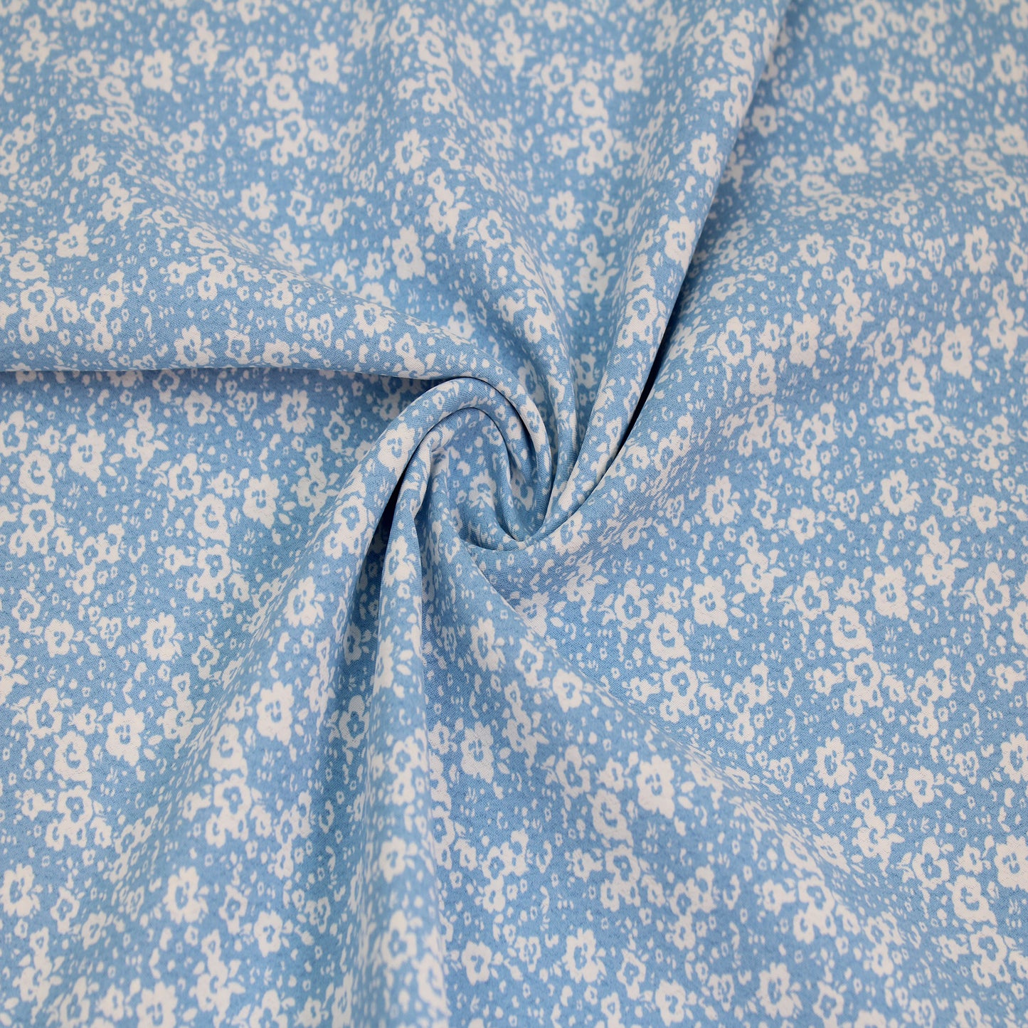 P-1827-754-CHAMBRAY-OFF-WHITE - PRINTED POLY MOROCCAN 100% POLY