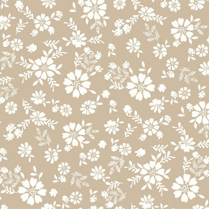 P-1829-754-TAUPE-OFF-WHITE - PRINTED POLY MOROCCAN 100% POLY