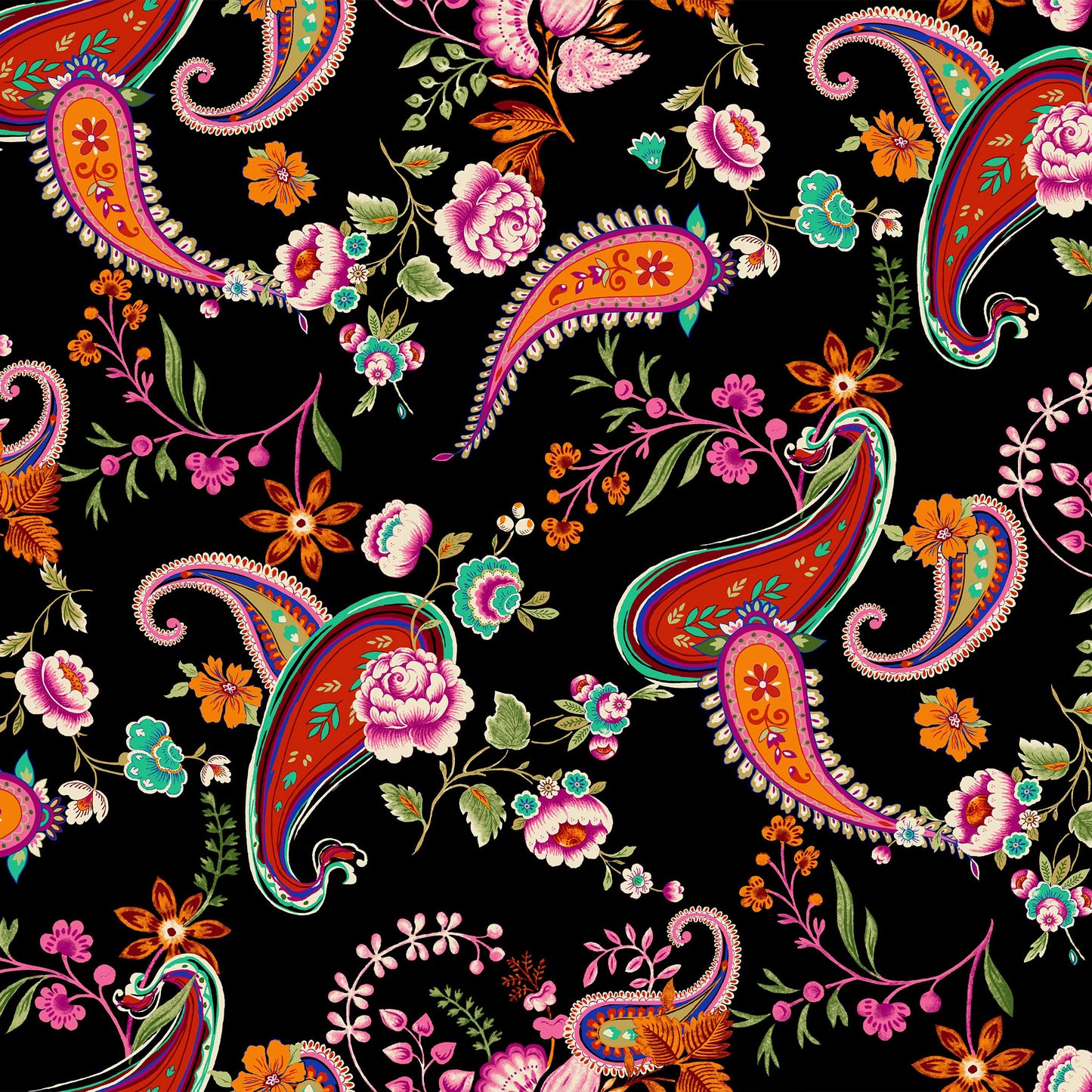 P-1839-453-BLACK-RED - PRINTED POLY POWER MESH 92%POLY 8%SPANDEX