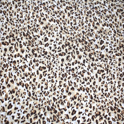 P-1843-504-TAN-LATTE - PRINTED WOOL DOBBY 100% POLYESTER