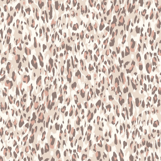 P-1843-698-BLUSH-ROSE-GOLD- PRINTED RAYON CHALLIS 100% RAYON CHALLIS