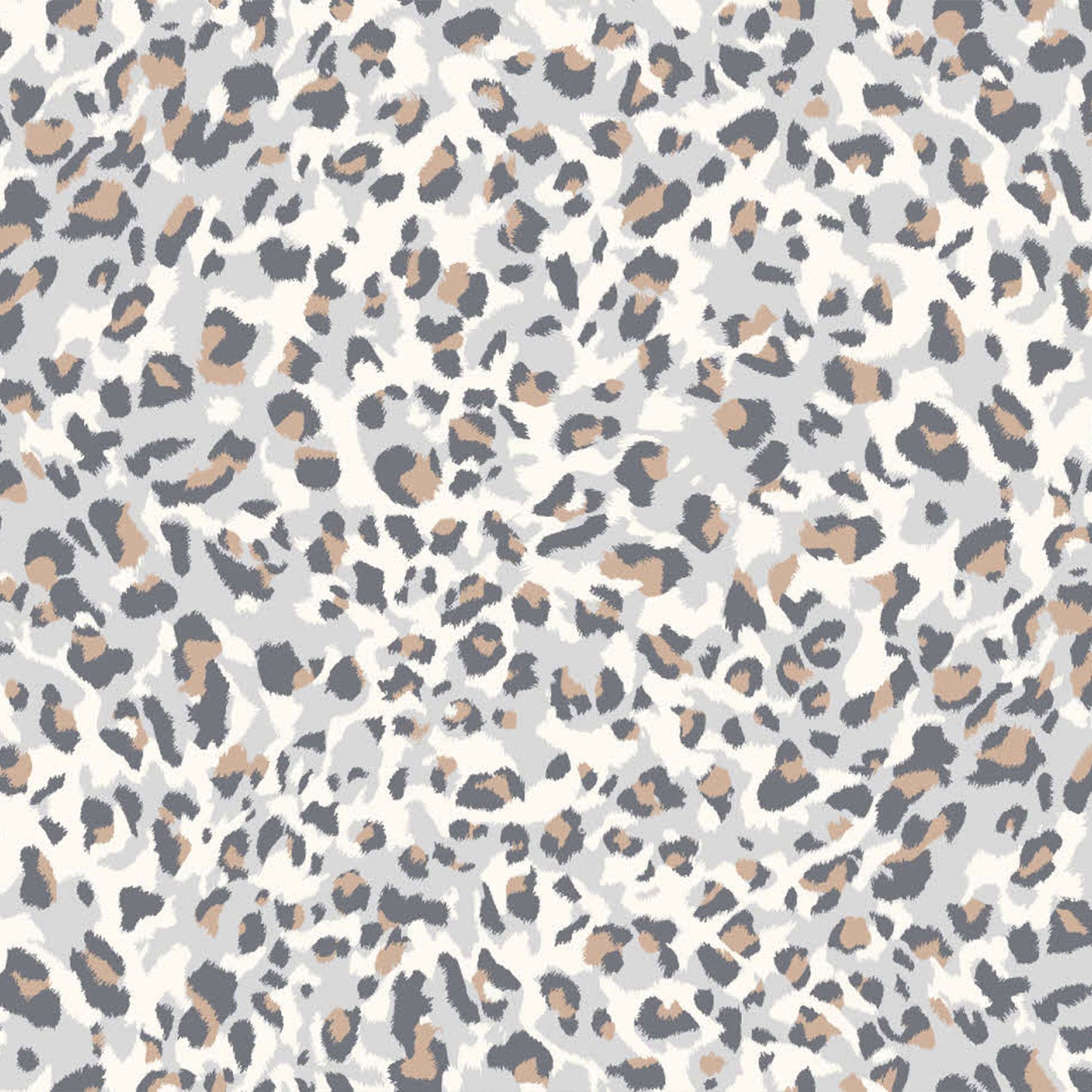 P-1843-698-SILVER-ALMOND- PRINTED RAYON CHALLIS 100% RAYON CHALLIS