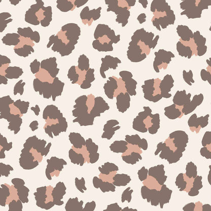 P-1846-754-ECRU-CORAL - PRINTED POLY MOROCCAN 100% POLY