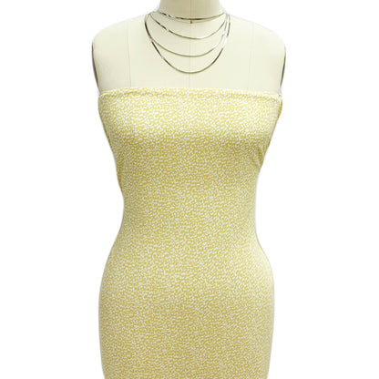 P-1851-754-BLEACHED-YELLOW-OFF-WHITE - PRINTED POLY MOROCCAN 100% POLY