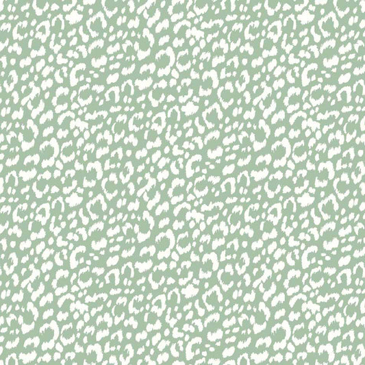 P-1851-754-MIST-GREEN-OFF-WHITE - PRINTED POLY MOROCCAN 100% POLY
