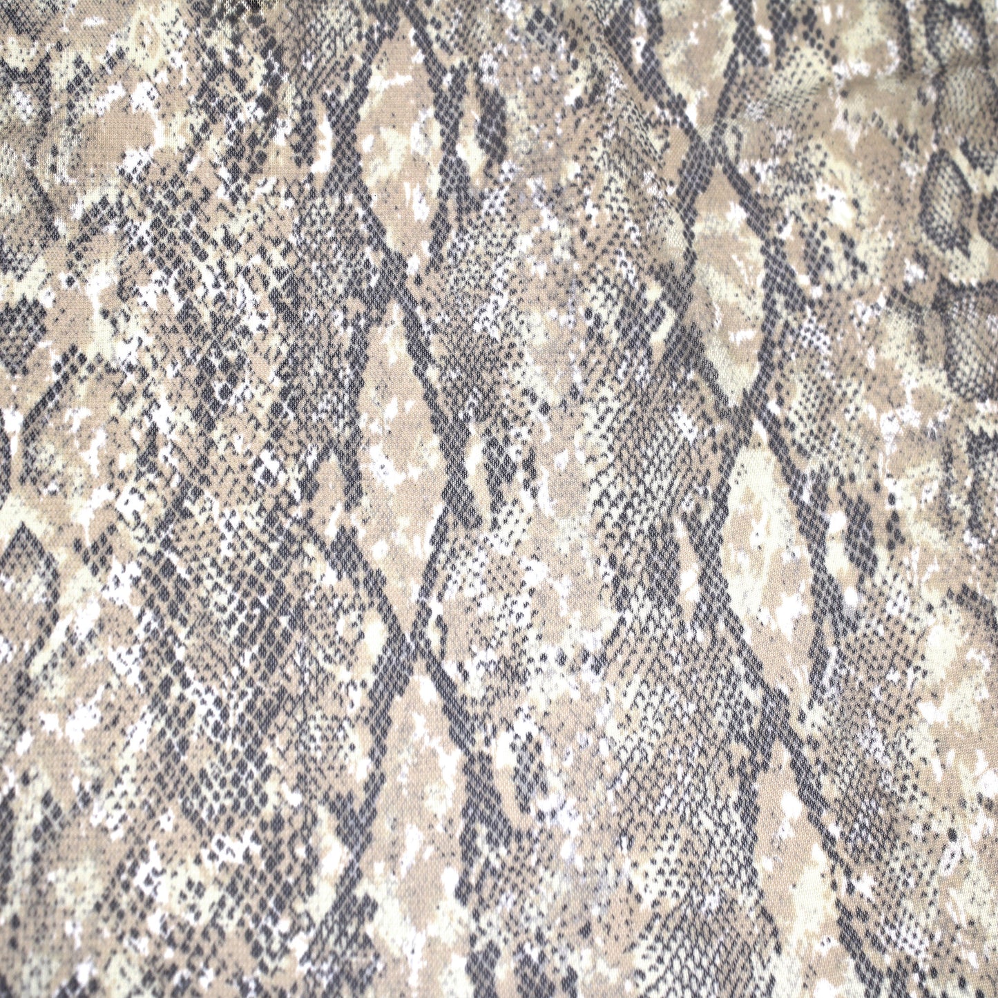 P-1858-453-GREY-NEUTRAL - PRINTED POLY POWER MESH 92%POLY 8%SPANDEX