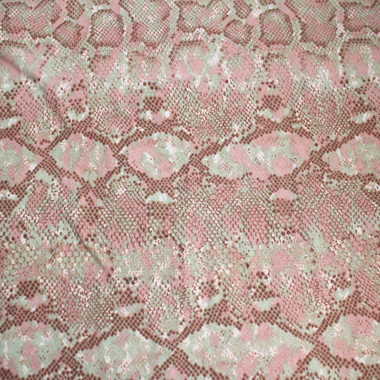 P-1858-668-MOCHA-PINK - PRINTED DTY 92% POLY 8% SPANDEX DTY DOUBLE SIDED BRUSH