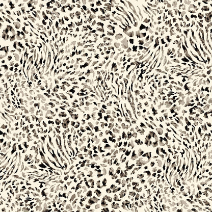 P-1860-453-ECRU-BROWN - PRINTED POLY POWER MESH 92%POLY 8%SPANDEX