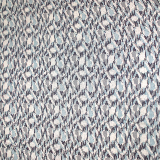 P-1864-636-GREY-BLUE PRINTED CREPON 100% RAYON CREPON