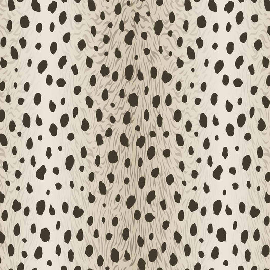 P-1867-586-SAND-MOCHA - PRINTED CREPE CHIFFON 97% POLY 3% SPANDEX