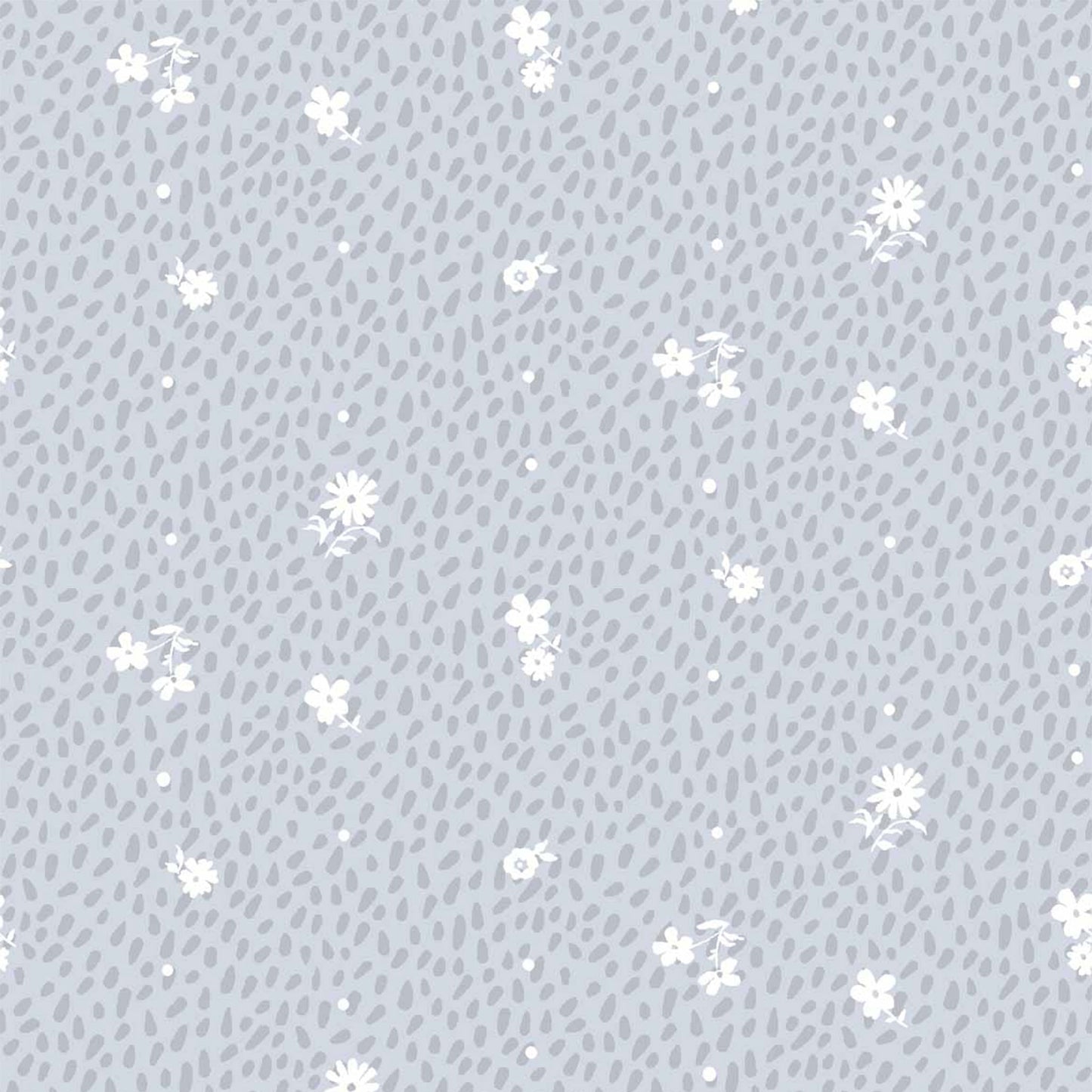 P-1872-636-BLUE-OFF-WHITE PRINTED CREPON 100% RAYON CREPON