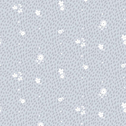 P-1872-636-BLUE-OFF-WHITE PRINTED CREPON 100% RAYON CREPON