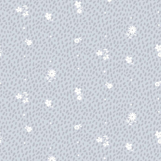 P-1872-636-BLUE-OFF-WHITE PRINTED CREPON 100% RAYON CREPON