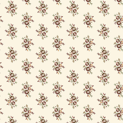 P-1873-636-PEARL-GARNET PRINTED CREPON 100% RAYON CREPON