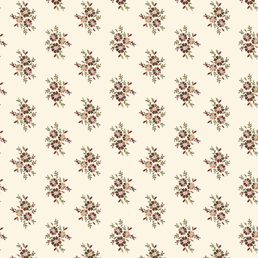 P-1873-636-PEARL-GARNET PRINTED CREPON 100% RAYON CREPON