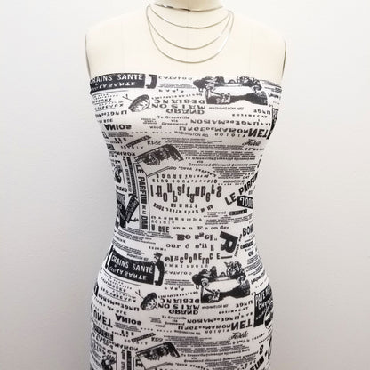 P-1879-453-OFF-WHITE-BLACK - PRINTED POLY POWER MESH 92%POLY 8%SPANDEX