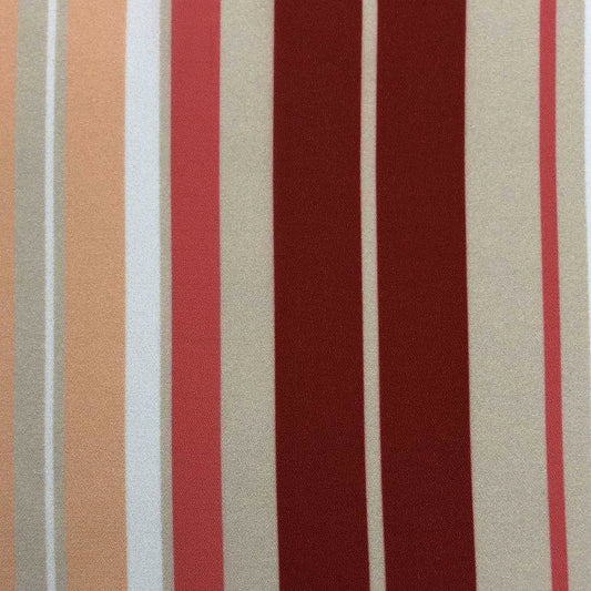 P-188-504-TAN-RED - PRINTED WOOL DOBBY 100% POLYESTER