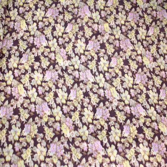 P-1892-456-DUSTY-EGGPLANT-LILAC - PRINTED STRETCH SATIN 100% POLY