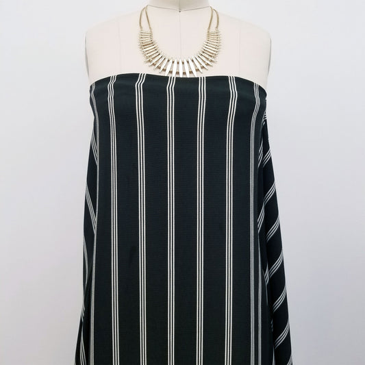 P-190-586-ARMY-GREEN-OFFWHITE - PRINTED CREPE CHIFFON 97% POLY 3% SPANDEX