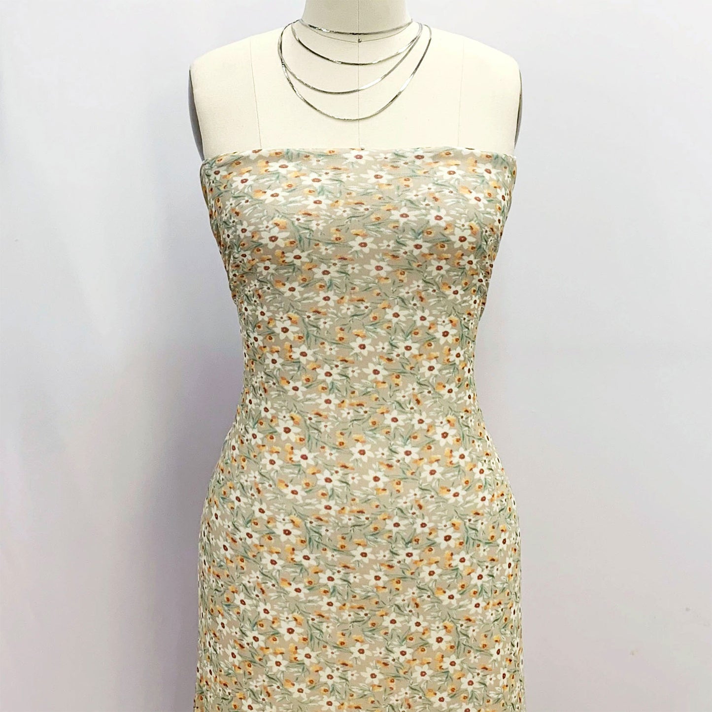 P-1901-453-TAUPE-MANGO - PRINTED POLY POWER MESH 92%POLY 8%SPANDEX