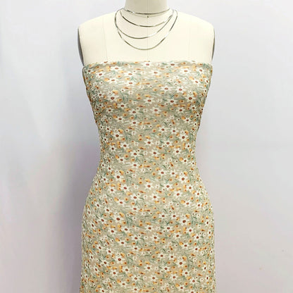 P-1901-453-TAUPE-MANGO - PRINTED POLY POWER MESH 92%POLY 8%SPANDEX