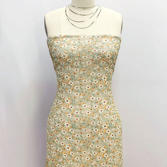 P-1901-453-TAUPE-MANGO - PRINTED POLY POWER MESH 92%POLY 8%SPANDEX