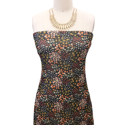 P-1912-453-BLACK-RED - PRINTED POLY POWER MESH 92%POLY 8%SPANDEX