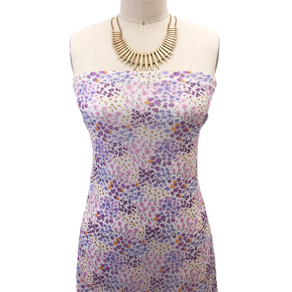 P-1912-453-OFF-WHITE-LAVENDER - PRINTED POLY POWER MESH 92%POLY 8%SPANDEX