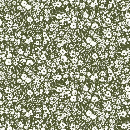P-1914-636-ARTICHOKE-OFF-WHITE PRINTED CREPON 100% RAYON CREPON