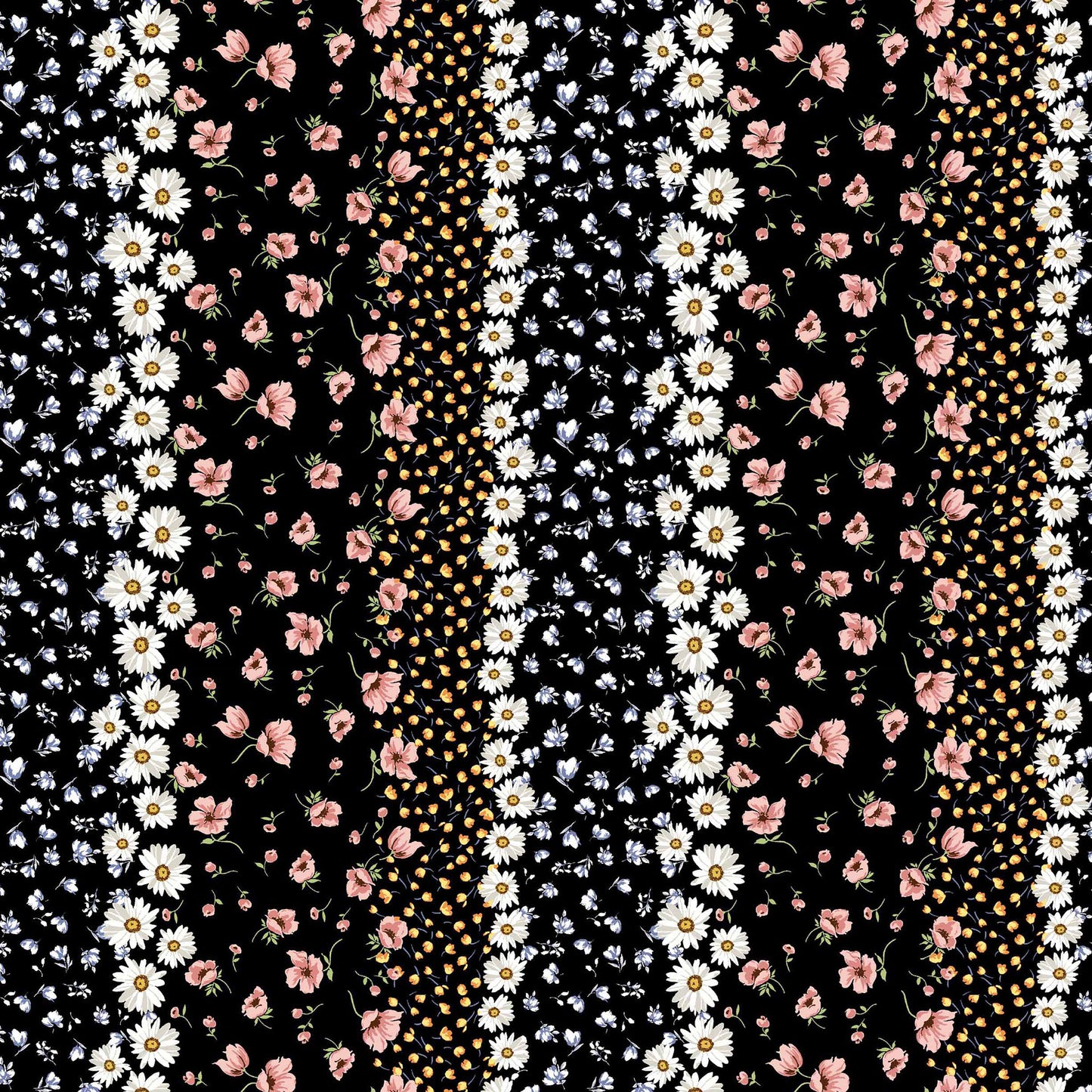 P-1916-453-BLACK-BLUSH - PRINTED POLY POWER MESH 92%POLY 8%SPANDEX