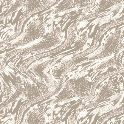 P-1923-453-KHAKI-OATMEAL - PRINTED POLY POWER MESH 92%POLY 8%SPANDEX