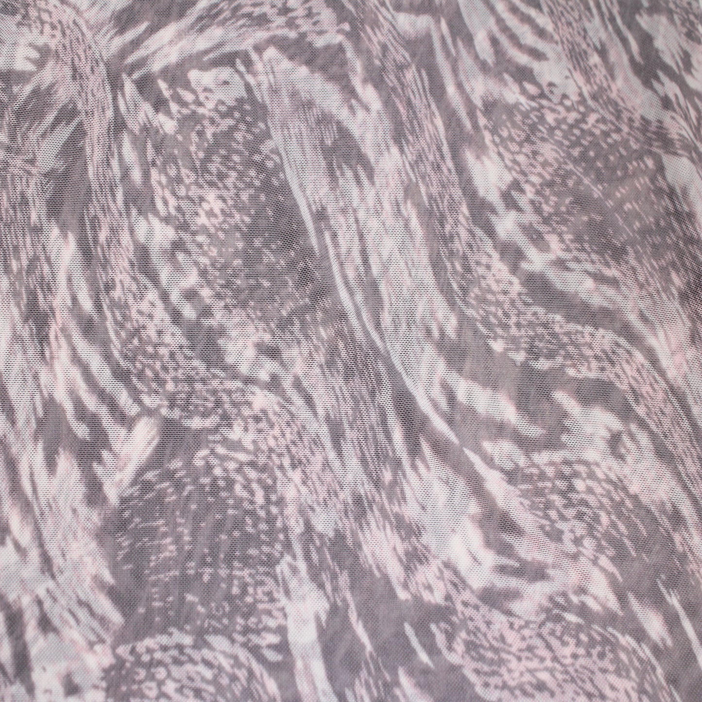 P-1923-453-SILVER-BLUSH - PRINTED POLY POWER MESH 92%POLY 8%SPANDEX
