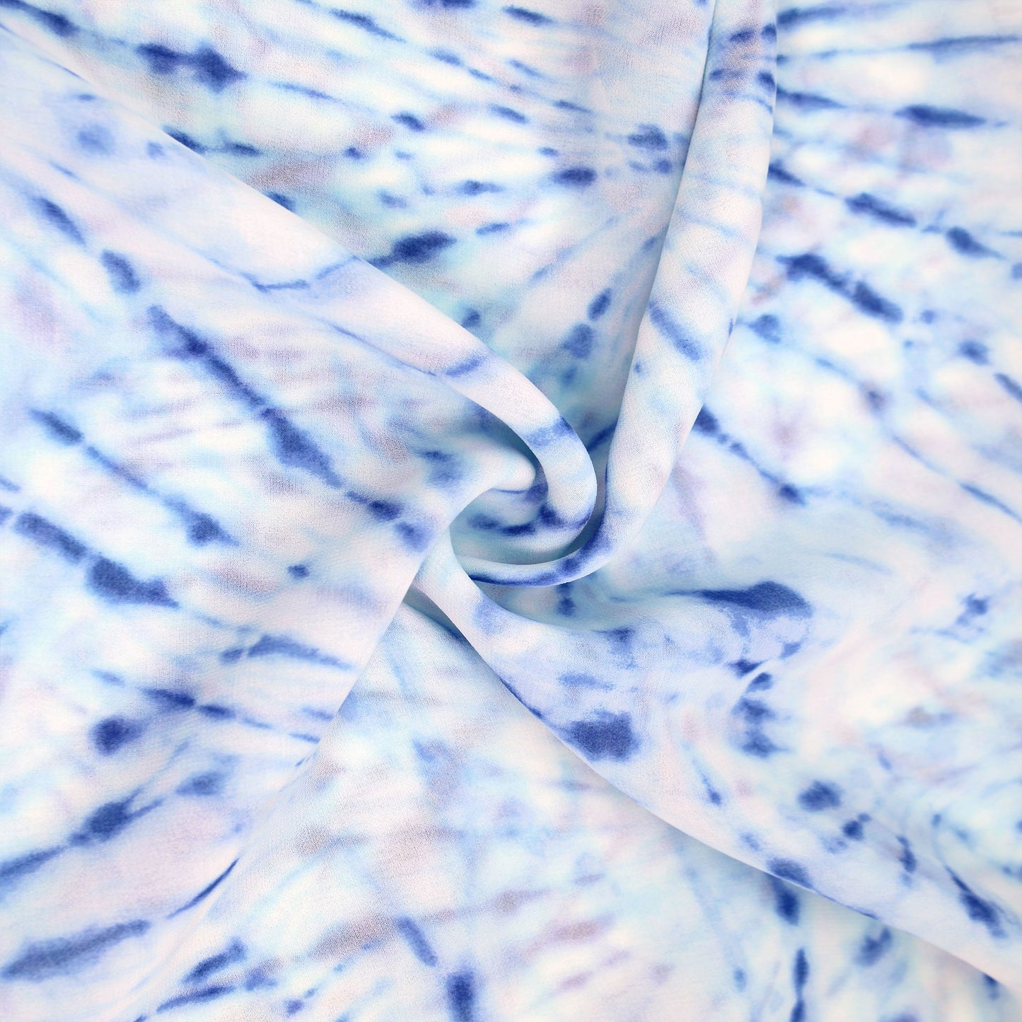 P-1925-501-MINT-BLUE - PRINTED 100% POLYESTER HI MULTI CHIFFON WASH