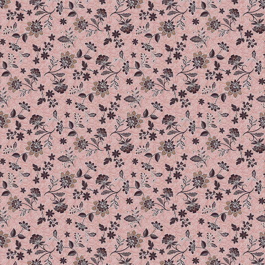 P-1946-636-BLUSH-CARAMEL PRINTED CREPON 100% RAYON CREPON