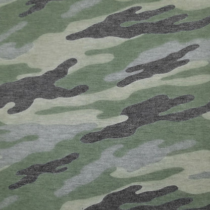 P-197-400-ARMY-GREEN-CHARCOAL - PRINTED PRS 87% POLY 10% RAYON 3% SPANDEX