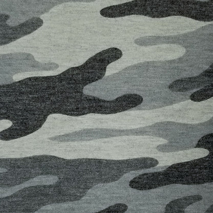 P-197-400-GREY-BLACK - PRINTED PRS 87% POLY 10% RAYON 3% SPANDEX