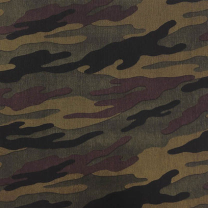 P-197-453-ARMY-GREEN-MOSS - PRINTED POLY POWER MESH 92%POLY 8%SPANDEX