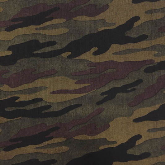 P-197-453-ARMY-GREEN-MOSS - PRINTED POLY POWER MESH 92%POLY 8%SPANDEX